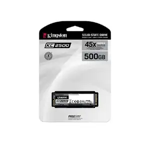 Kingston KC2500 500GB NVMe SSD - PCIe 3.0 x4, 3,500MB/s, AES 256-bit Encryption, M.2 2280
