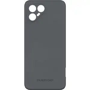 Fairphone 4 Matte Grey Back Cover - Eco-Friendly, NFC-Compatible