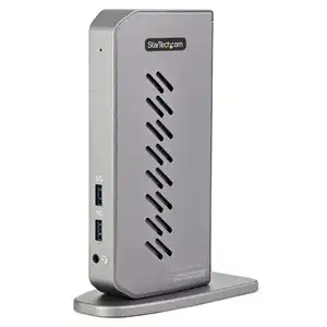 StarTech USB-C/USB-A Dual 4K Docking Station with 6 USB Ports & Ethernet – DK30A2DHUUE