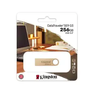 Kingston DataTraveler SE9 G3 256GB USB 3.2 Gold - Elite Speed & Style
