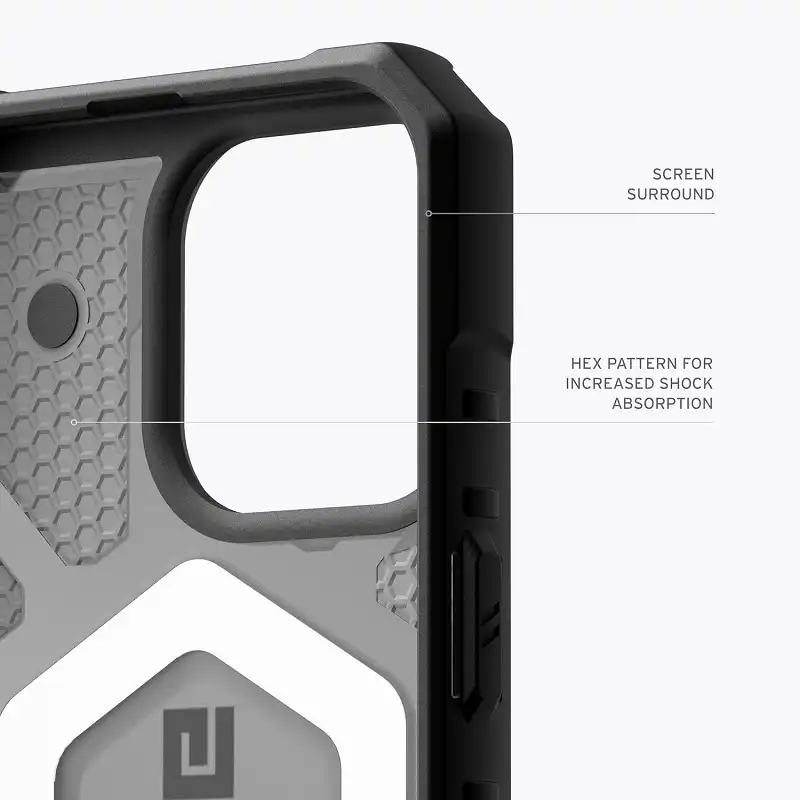 UAG Case Compatible with iPhone 15 Pro Max Case 6.7 Plasma Ash Rugged  Transparent Clear Military Grade Drop Tested Protective Cover by URBAN  ARMOR GEAR 