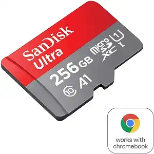 SanDisk Ultra 256GB UHS-I microSDXC - Up to 150 MB/s Read A1 Full HD Video