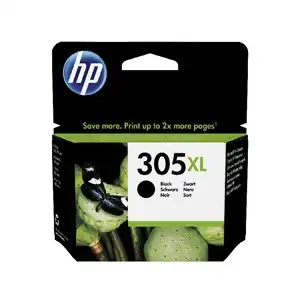 HP 305xl High-Yield Black Ink Cartridge – Original, Long-Lasting, Reliable Printing