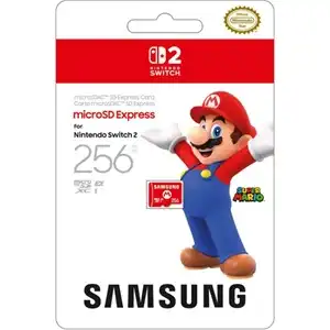 Samsung 256GB Micro SD Express Card – Ultra-Fast Storage for Nintendo Switch 2 Gaming