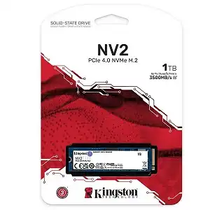 Kingston M.2 2280 1TB NV2 PCIe 4.0 NVMe SSD for Laptops & Small Form Factor PCs