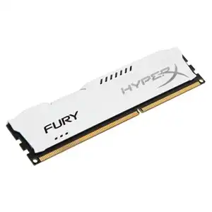 Kingston HyperX Fury 4GB DDR3 1600MHz CL10 DIMM – White Performance RAM for PC/Desktop