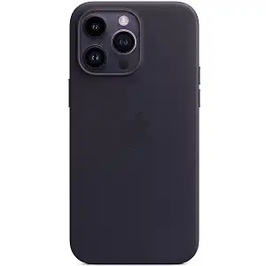 Apple iPhone 14 Pro Max Leather Case with MagSafe - Midnight