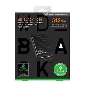 WD Black 512GB C50 Expansion Card for Xbox Series X|S – Boost Your Gaming Storage