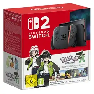 Nintendo Switch 2 + Pokémon Legends Z-A Edition – 4K Console with Joy-Con 2 and GameChat