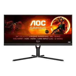 AOC Gaming U34G3XM G3 Series 34 inch HDR LED-backlit LCD monitor