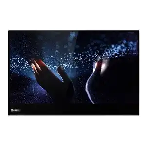 Lenovo ThinkVision M14t Touchscreen Monitor 35.6 cm (14") 1920 x 1080 pixels Full HD LED