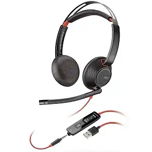 Poly Blackwire C5220 Wired Multicolour Headset USB-A 3.5mm (PC/Mac)