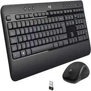 Logitech MK540 Advanced Wireless Keyboard & Mouse Combo | Reliable, Comfortable, & User-Friendly