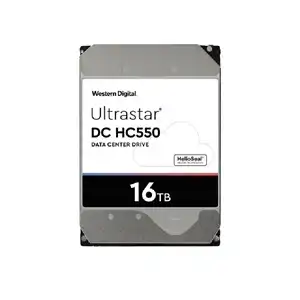 WD Ultrastar DC HC550 16TB 3.5" SATA HDD - 7200rpm, 512MB Cache, Enterprise-Grade