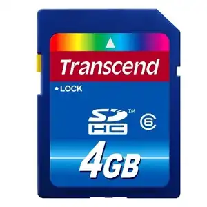 Transcend 4GB Class 6 SDHC Flash Memory Card TS4GSDHC6 – Secure Digital Storage