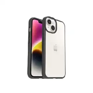 OtterBox React Series iPhone 14 Case - Black Crystal, Eco-Friendly, Drop & Scratch Protection