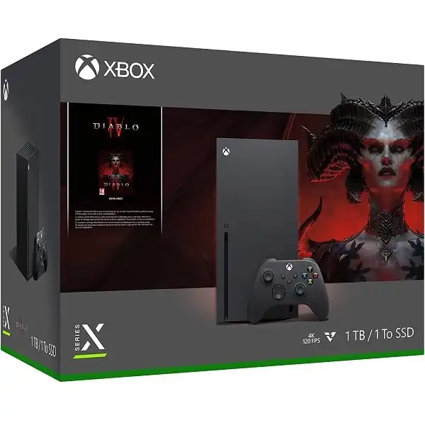 Xbox Series X 1TB Diablo IV Bundle - 4K, SSD, High-Performance Gaming