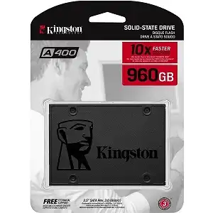 Kingston A400 960GB Solid State Drive - 2.5-in Internal - SATA (SATA/600) High-read speed