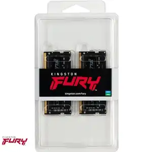 Kingston FURY Impact 16GB (2x8GB) DDR4 SO-DIMM 2666MHz CL15 RAM for Intel & AMD