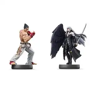 Super Smash Bros. amiibo Sephiroth and Kazuya Bundle (NSW - NDS 2D XL - NDS 3DS and Wii U)