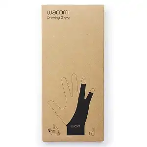 Wacom Drawing Glove - For Right/Left Hand - Spandex, Polyester - Black