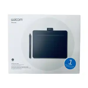 Wacom Intuos S Tablet | 4,096 Levels | EMR Tech | Bluetooth for Mac/PC