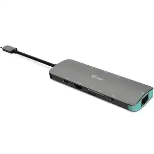 i-tec Metal USB-C Nano Docking Station 4K HDMI LAN Thunderbolt 3 Compatible