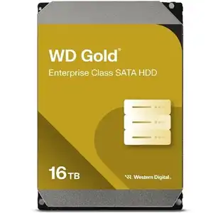 WD Gold 16TB Enterprise HDD DC HA750 - 3.5" SATA 6Gb/s, 7200RPM, 512MB Cache, High Reliability