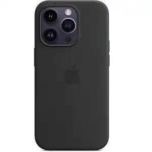 Apple MPTE3ZM/A iPhone 14 Pro Silicone Case with MagSafe - Midnight