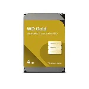 WD Gold 4TB Enterprise HDD – 7200 RPM, 256MB Cache, SATA 6Gb/s, HelioSeal Tech