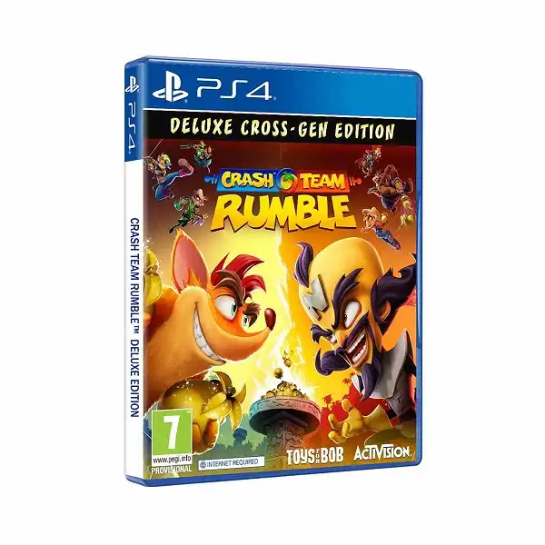 Crash Team Rumble - Deluxe tech - - (PS4) Game UK Video Edition Software