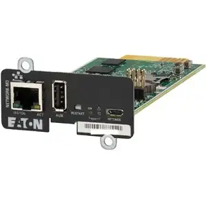 Eaton Cybersecure NETWORK-M3 Gigabit Ethernet Card for UPS & PDU Remote Management