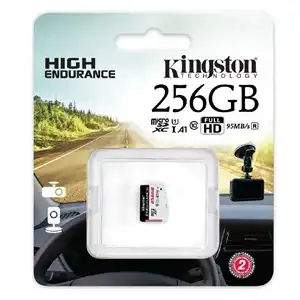 Kingston High Endurance 256GB microSDXC Card UHS-I U1 A1 95MB/s for Dash Cam & CCTV