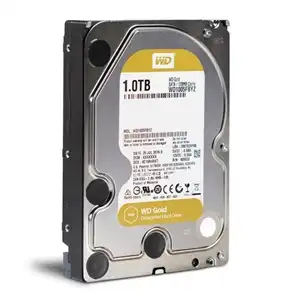 WD Gold 1TB Datacenter HDD - 3.5" SATA 6Gb/s, 7200rpm, 128MB Cache, RAFF, TLER