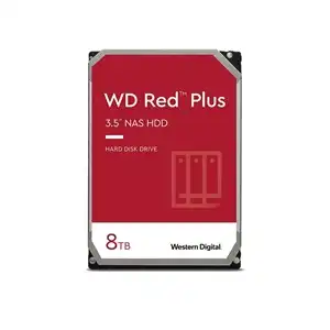 WD Red Plus 8TB NAS Hard Drive - 256MB Buffer, 5640rpm, Low Power, 1M MTBF