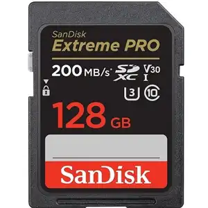 SanDisk Extreme Pro 128GB SDXC Card: High-Speed, 4K UHD, Rugged Durability