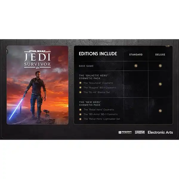 | Deluxe Series - Wars Star Jedi X software Survivor Xbox uk tech Edition