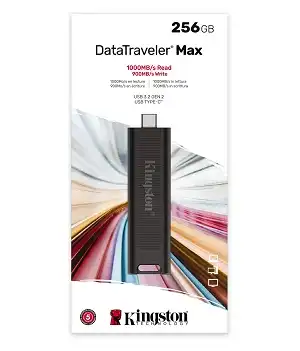 Kingston DataTraveler Max 256GB USB 3.2 Gen 2 Flash Drive DTMAX/256GB