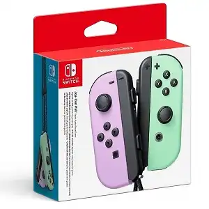 Nintendo Switch Joy-Con Pair: Pastel Purple/Pastel Green