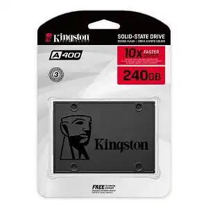 Kingston A400 240GB 2.5" SATA SSD – Internal Solid State Drive, 500MB/s Read Speed